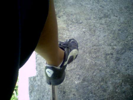 le pied d'anne lise!!